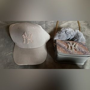 NY Hat & Purse Set